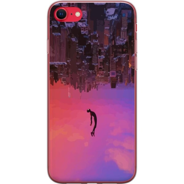 Apple iPhone SE (2020) Gennemsigtig cover Spider-Man: På tvæ