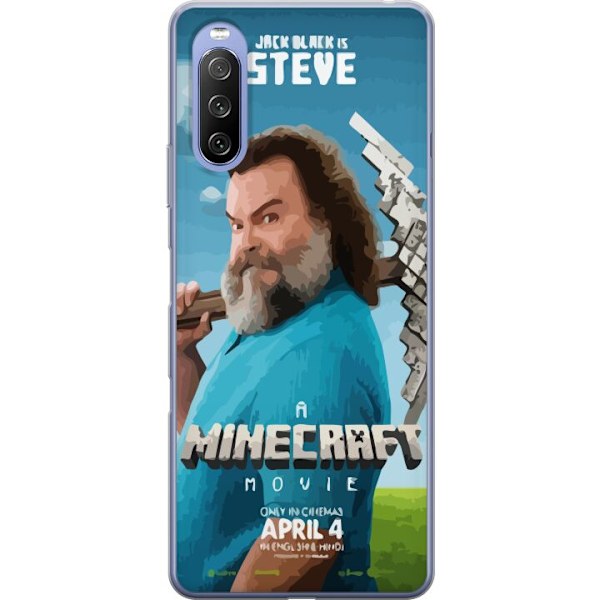 Sony Xperia 10 III Gennemsigtig cover En Minecraft-film