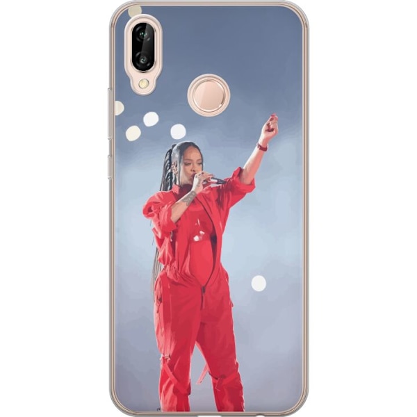 Huawei P20 lite Genomskinligt Skal Rihanna – Trendsetting Looks & Style