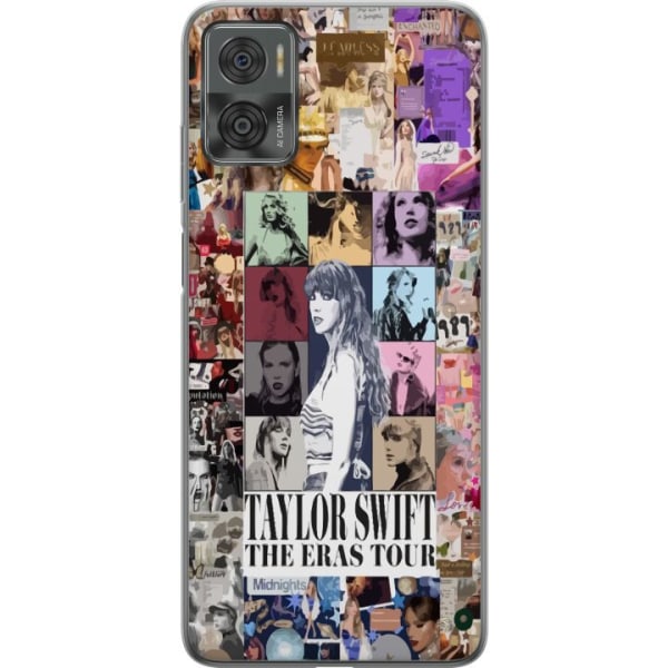 Motorola Moto E22i Gennemsigtig cover Taylor Swift - Eras