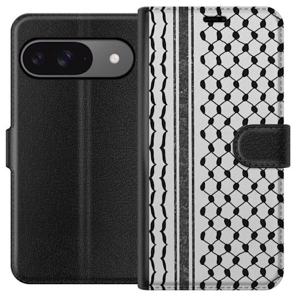 Google Pixel 9 Pro Lompakkokotelo Palestiinalainen kuvio - per
