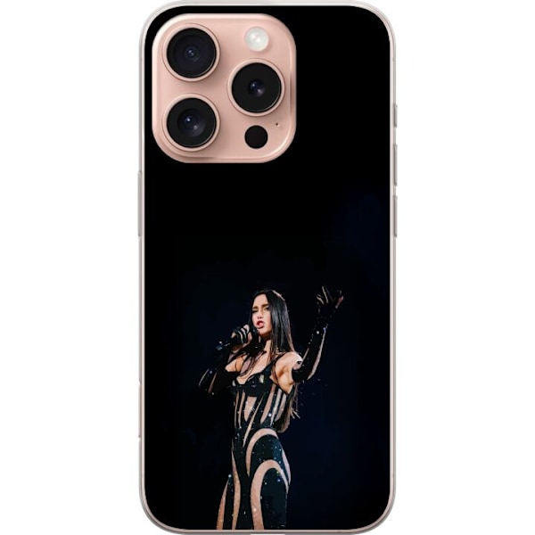 Apple iPhone 16 Pro Läpinäkyvä kuori Dua Lipa – Pop Star Aesthetic
