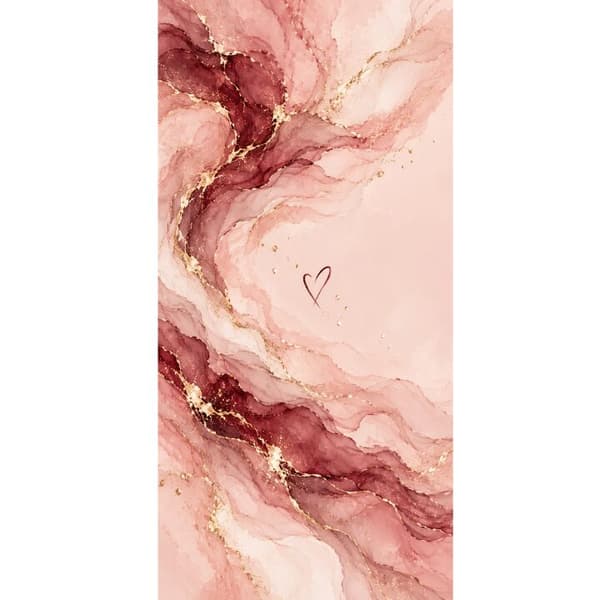 Kompatibelt Lommeboketui til Apple iPhone 13 Pro Rosenmarmor rosa