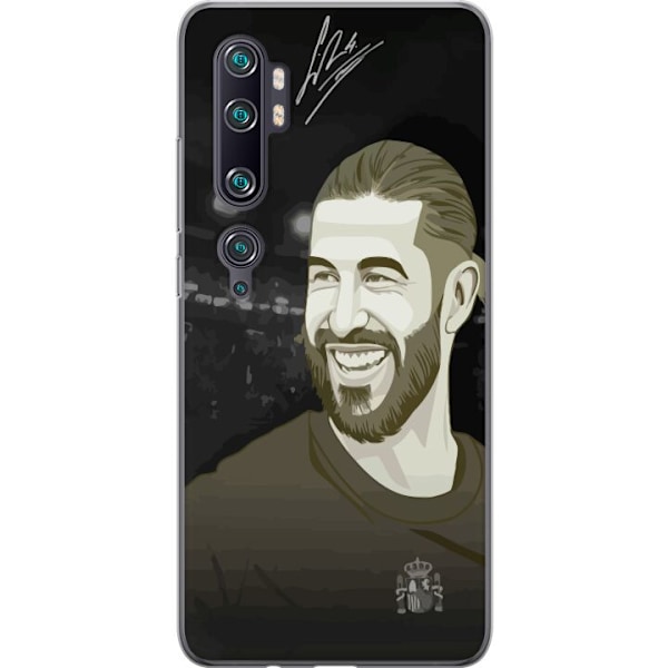 Xiaomi Mi Note 10 Pro Genomskinligt Skal Sergio Ramos