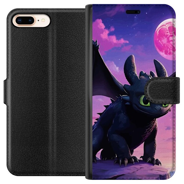 Apple iPhone 8 Plus Plånboksfodral How to Train Your Dragon (Draktränaren)