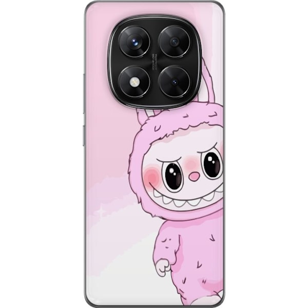 Xiaomi Redmi Note 14 Pro Läpinäkyvä kuori Labubu Jänis-sar