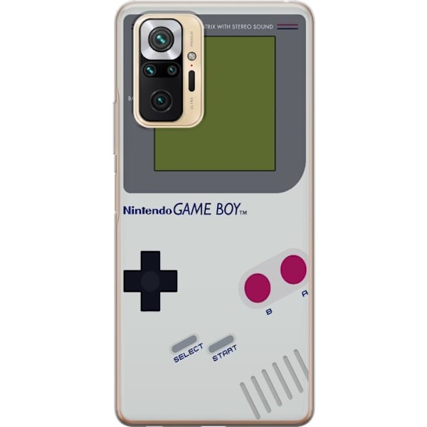 Xiaomi Redmi Note 10 Pro Genomskinligt Skal Game Boy