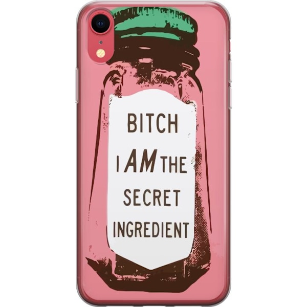 Apple iPhone XR Genomskinligt Skal Secret Jar