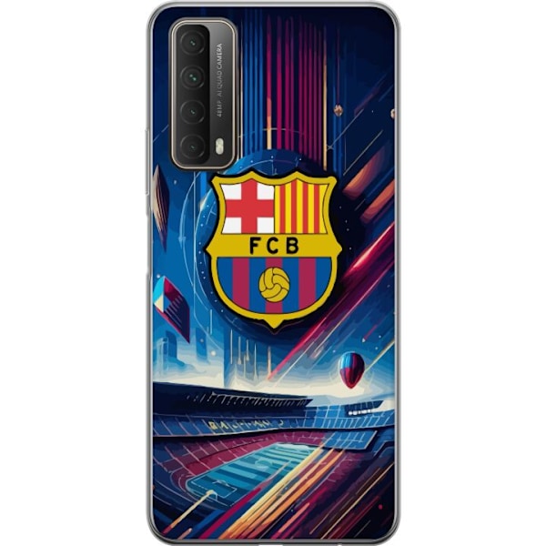 Huawei P smart 2021 Läpinäkyvä kuori FC Barcelona