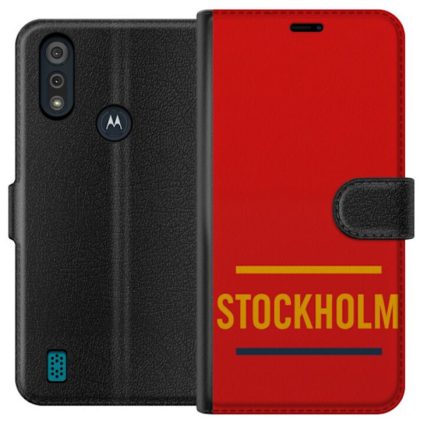 Motorola Moto E6i Lompakkokotelo Stockholm – Hockey