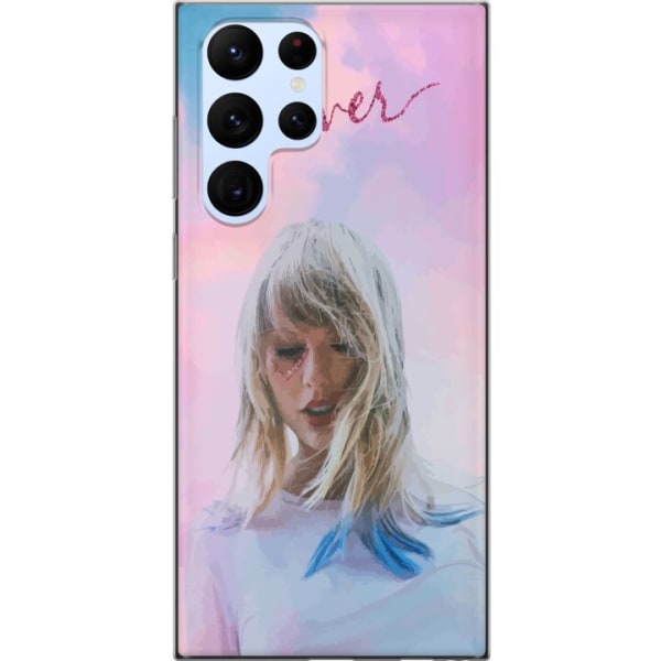 Samsung Galaxy S22 Ultra 5G Läpinäkyvä kuori Taylor Swift -