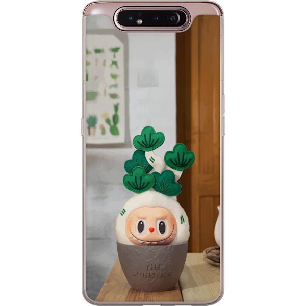 Samsung Galaxy A80 Genomskinligt Skal THE MONSTERS Naughty Plants