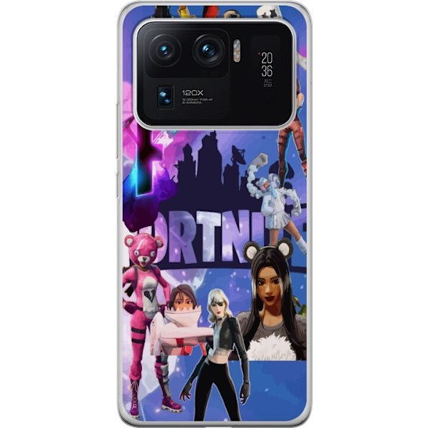 Xiaomi Mi 11 Ultra Genomskinligt Skal Fortnite