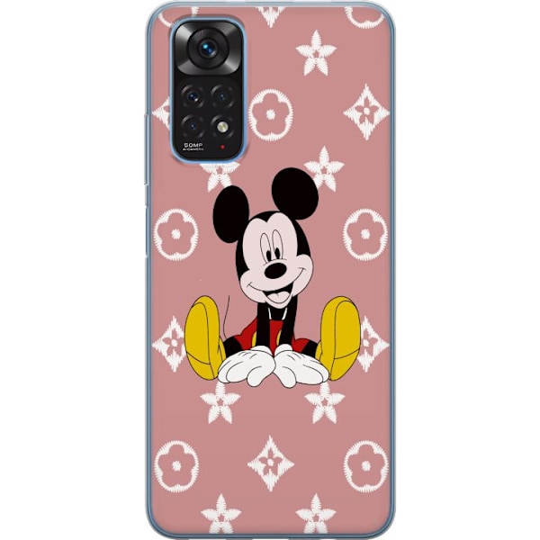 Xiaomi Redmi Note 11 Gjennomsiktig deksel Mickey Mouse