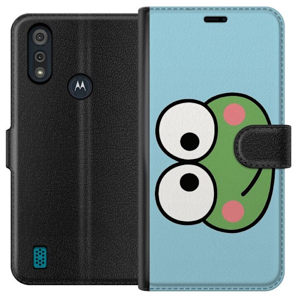 Motorola Moto E6i Tegnebogsetui Keroppi Smile