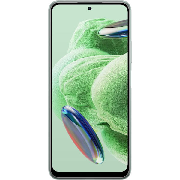 Xiaomi Redmi Note 12 Genomskinligt Skal Color Splash Abstrakt Konst Design Färgstarkt Mönster Modern Populär Väggkonst Grafiskt Trend