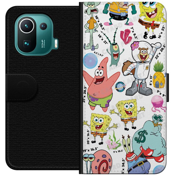 Xiaomi Mi 11 Pro Lommeboketui SpongeBob SquarePants