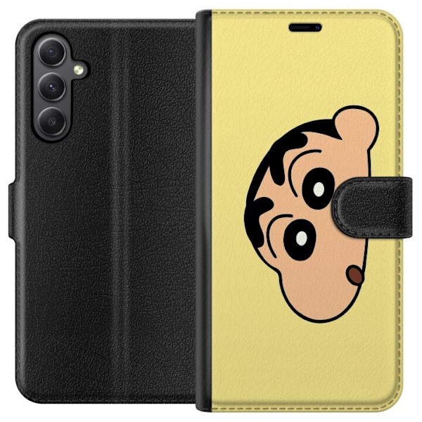 Samsung Galaxy S23 FE Tegnebogsetui Peeking Shinchan