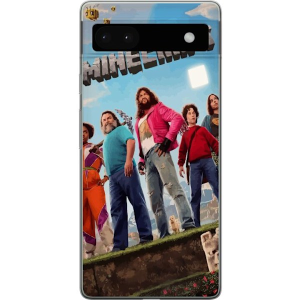 Google Pixel 6a Läpinäkyvä kuori A Minecraft Movie