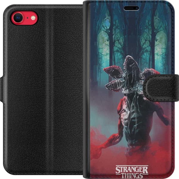 Kompatibel Tegnebogsetui til Apple iPhone 7 Stranger Things Netflix 80'ernes mystik gyser