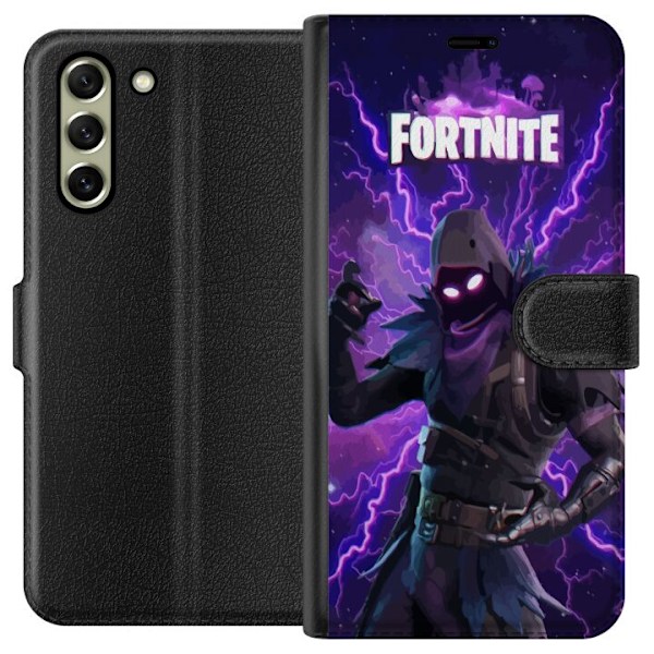 Samsung Galaxy S21 FE 5G Lompakkokotelo Fortnite Raven
