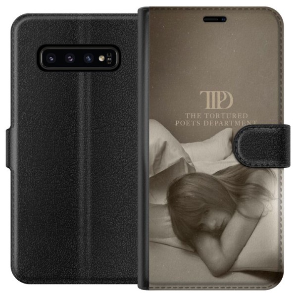 Samsung Galaxy S10 Plånboksfodral Taylor Swift - TTPD