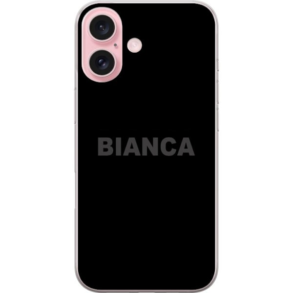 Apple iPhone 16 Läpinäkyvä kuori Bianca