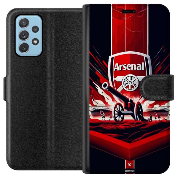 Kompatibelt Plånboksfodral till Samsung Galaxy A52 5G Arsenal