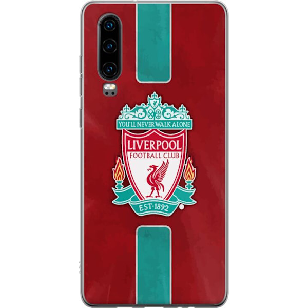 Huawei P30 Genomskinligt Skal Liverpool FC – Klassisk Fotbollsstolthet i Rött