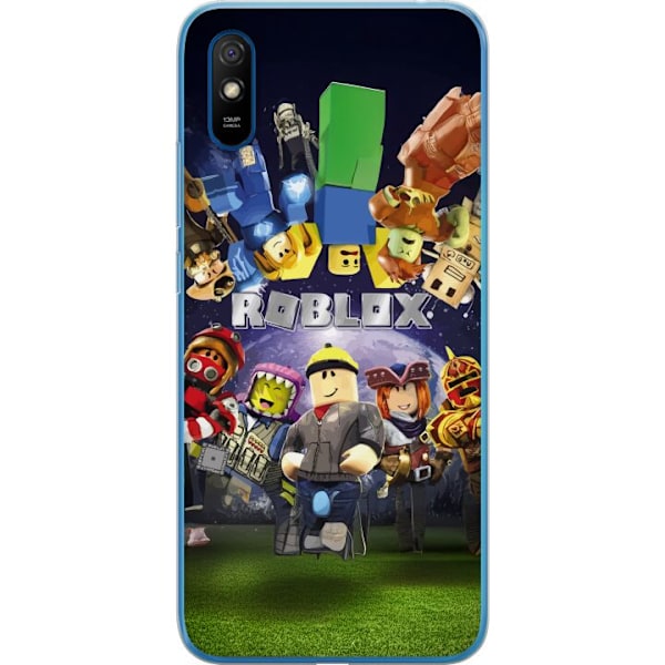Xiaomi Redmi 9A Gennemsigtig cover Roblox Verden - Gaming Even