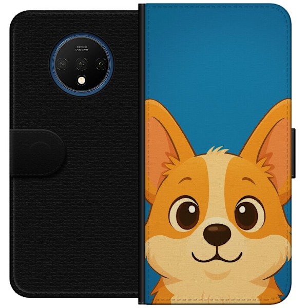 OnePlus 7T Lommeboketui Hello Corgi