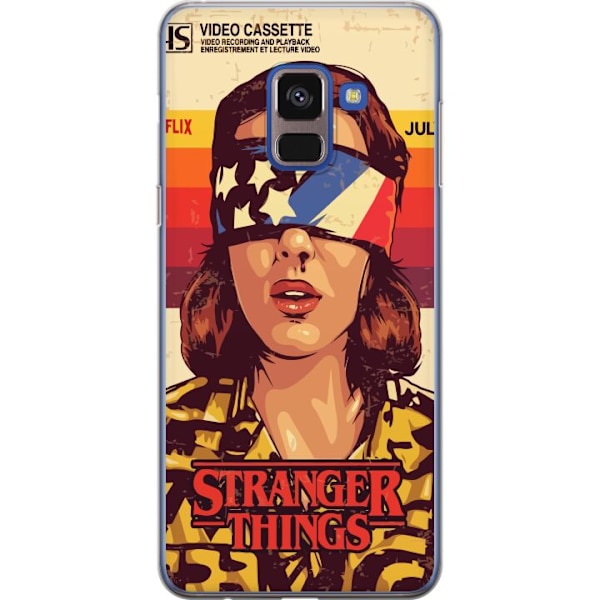 Samsung Galaxy A8 (2018) Genomskinligt Skal Stranger Things VH