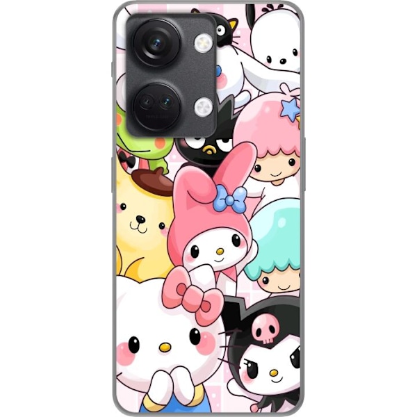 OnePlus Nord 3 Genomskinligt Skal Kawaii Sanrio Crew