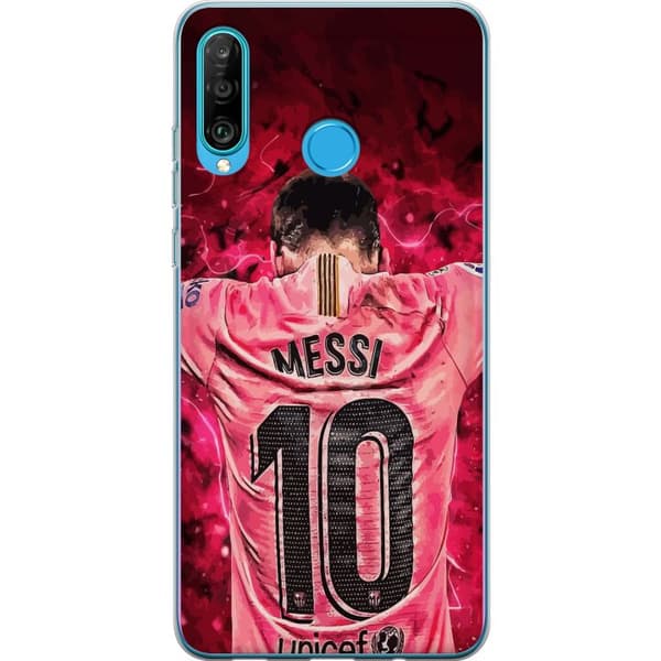 Kompatibel Mobilcover til Huawei P30 lite Messi