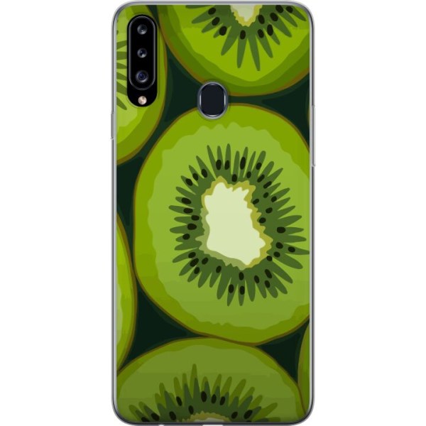 Samsung Galaxy A20s Gennemsigtig cover Kiwi