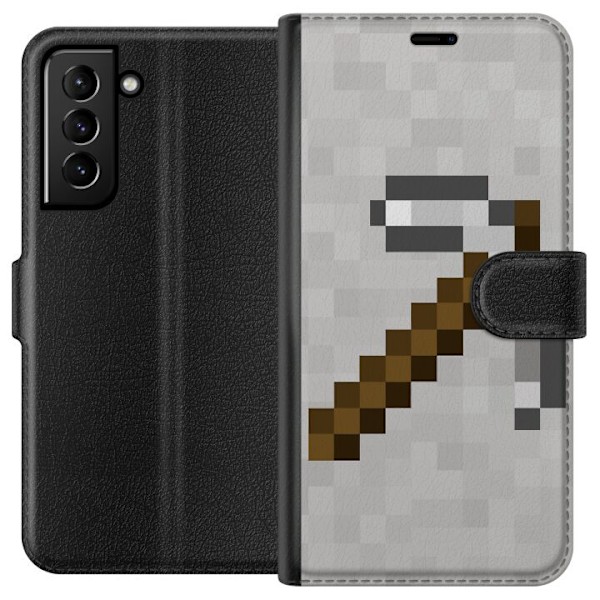 Samsung Galaxy S21+ 5G Plånboksfodral Minecraft Tools