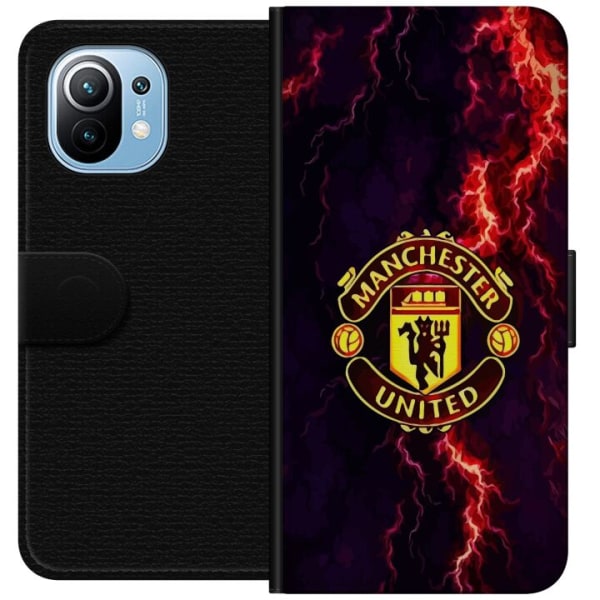 Xiaomi Mi 11 Tegnebogsetui Manchester United