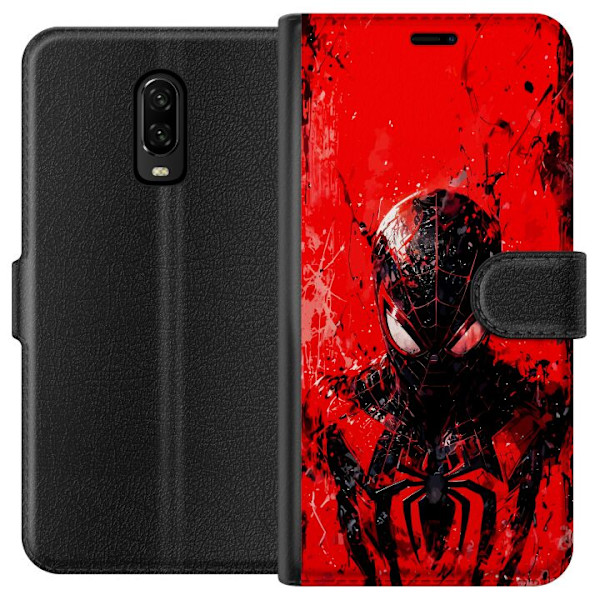 OnePlus 6T Lompakkokotelo Spider Man