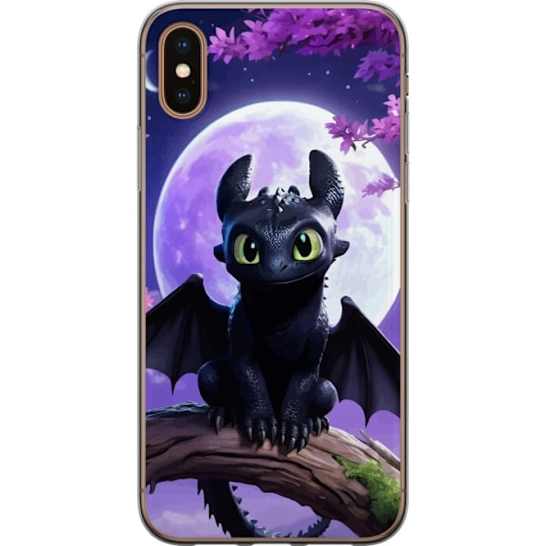 Apple iPhone XS Max Genomskinligt Skal Draktränaren How to Train Your Dragon