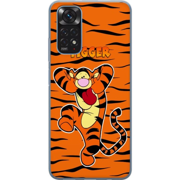 Xiaomi Redmi Note 11S Gjennomsiktig deksel Tiger