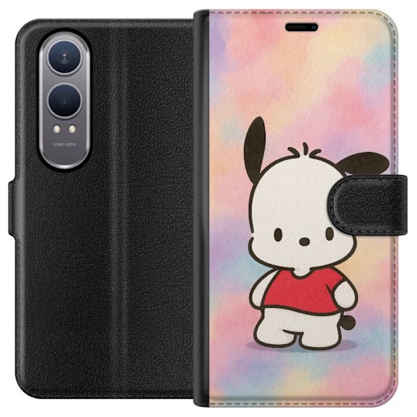 OnePlus Nord CE4 Lite Tegnebogsetui Kawaii Sanrio Pochacco
