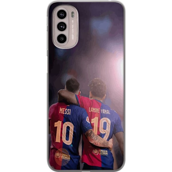 Motorola Moto G41 Gjennomsiktig deksel Lamine Yamal VS Messi