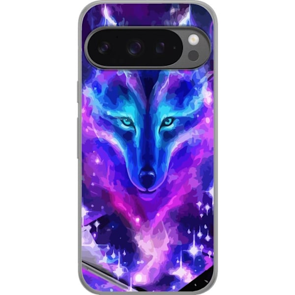 Google Pixel 9 Pro XL Gennemsigtig cover Neon Ulv