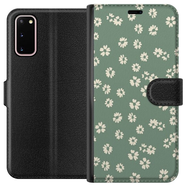 Samsung Galaxy S20 Plånboksfodral Blomsterdröm – färgglatt blommönster