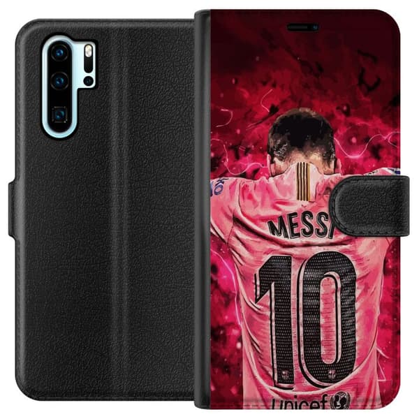 Kompatibel Tegnebogsetui til Huawei P30 Pro Messi