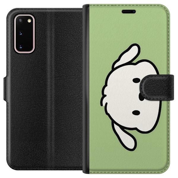 Samsung Galaxy S20 Tegnebogsetui Snoopy Flip