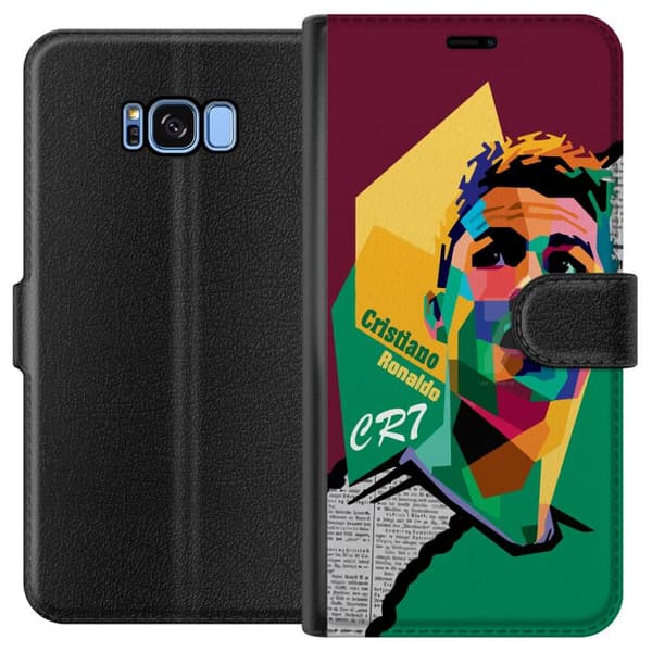 Kompatibelt Plånboksfodral till Samsung Galaxy S8 Ronaldo