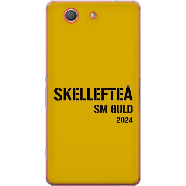 Sony Xperia Z3 Compact Gennemsigtig cover Skellefteå SM GULD