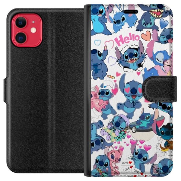 Kompatibel Tegnebogsetui til Apple iPhone 11 Stitch