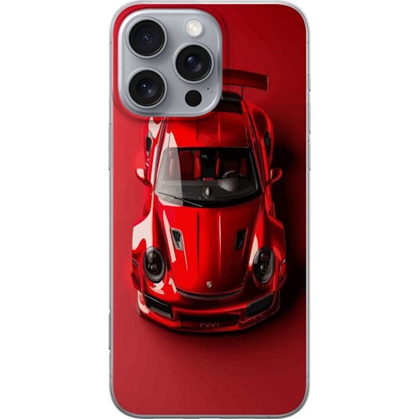 Apple iPhone 16 Pro Max Läpinäkyvä kuori Porsche
